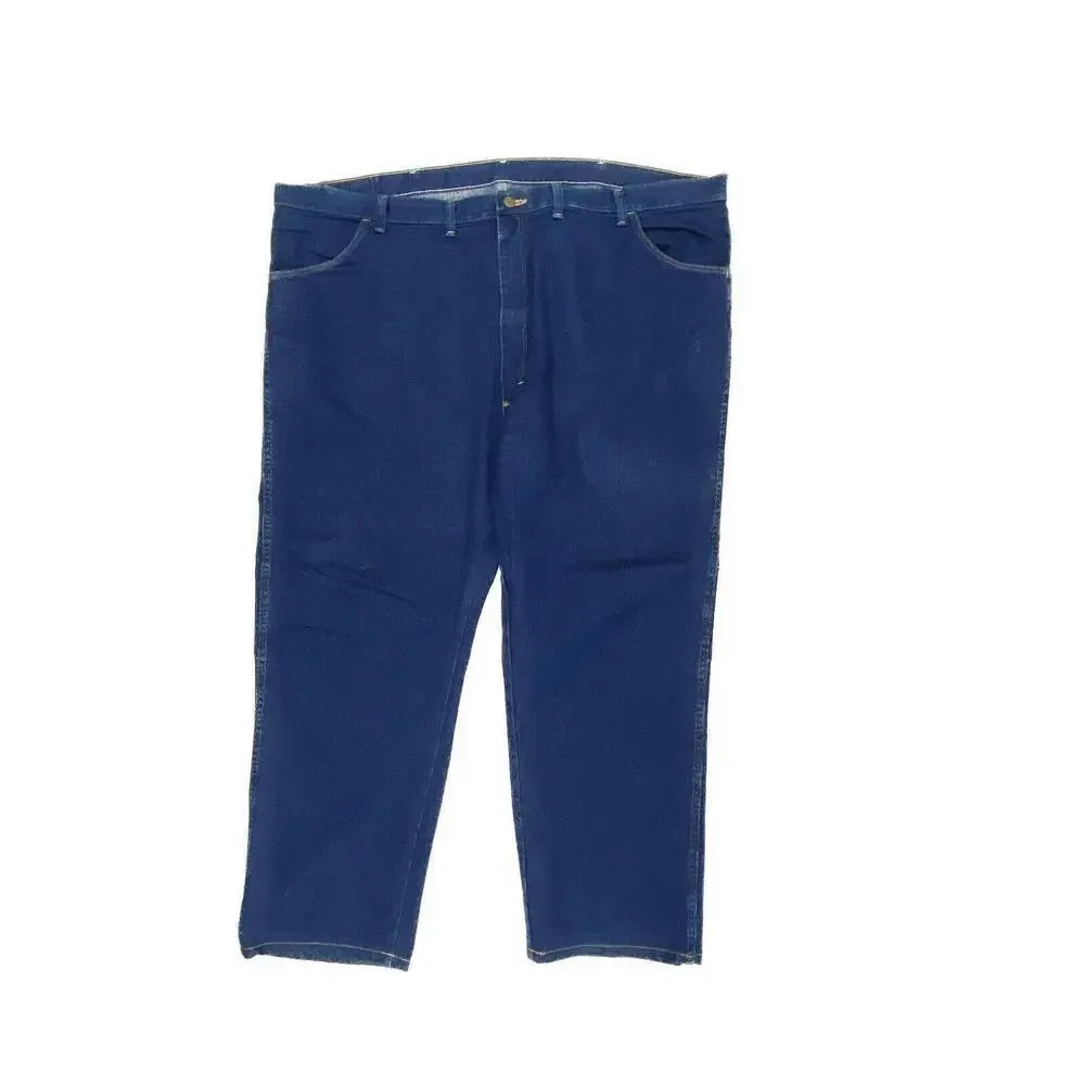 Wrangler Straight Leg Men's size 48x30 Dark Wash‎ Blue Denim jeans